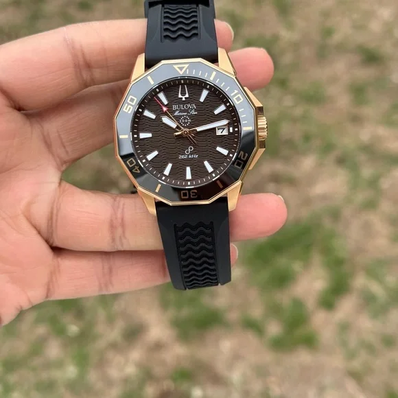 BULOVA Marine Star HPQ Precisionist Brown chocolate Dial Men's Watch